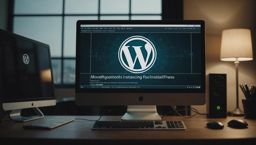 simple wordpress install guide