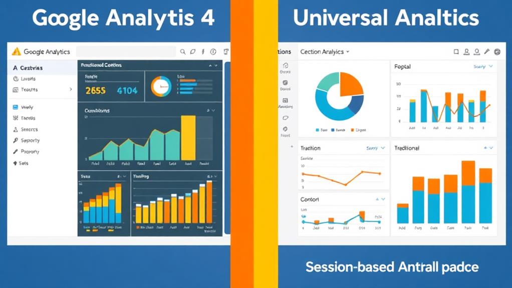 ga4 vs universal analytics comparison