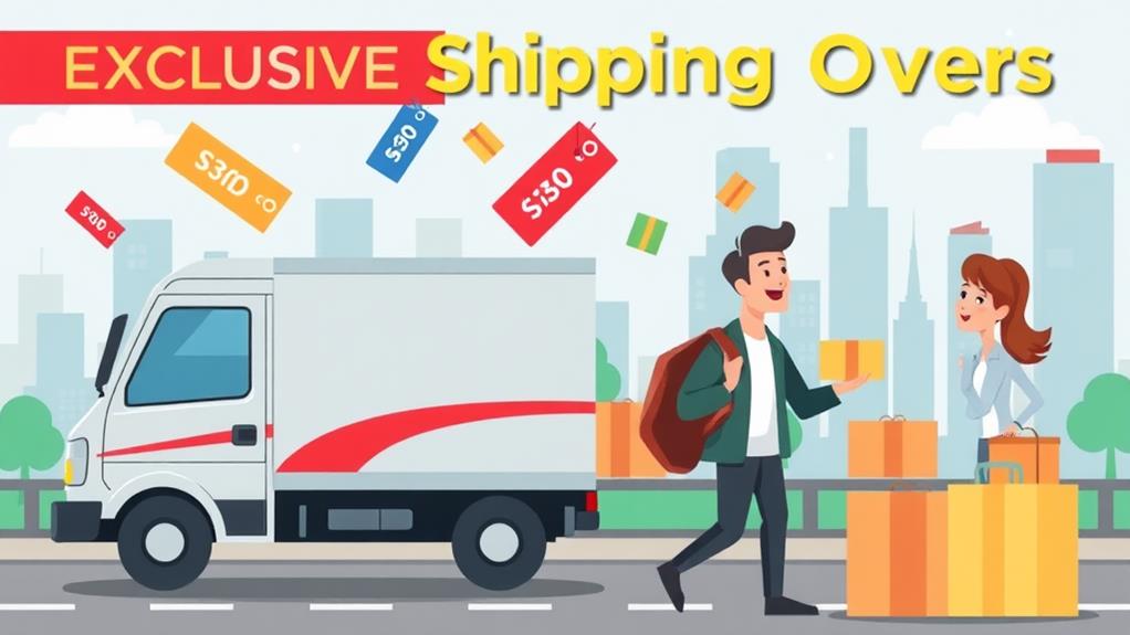 shipping deals and information