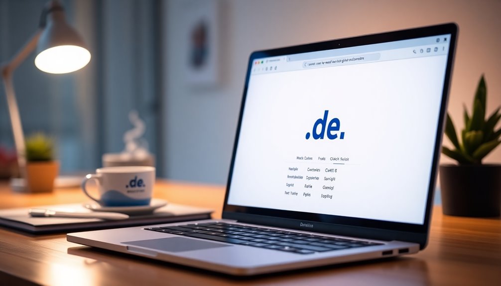 de domain registration requirements