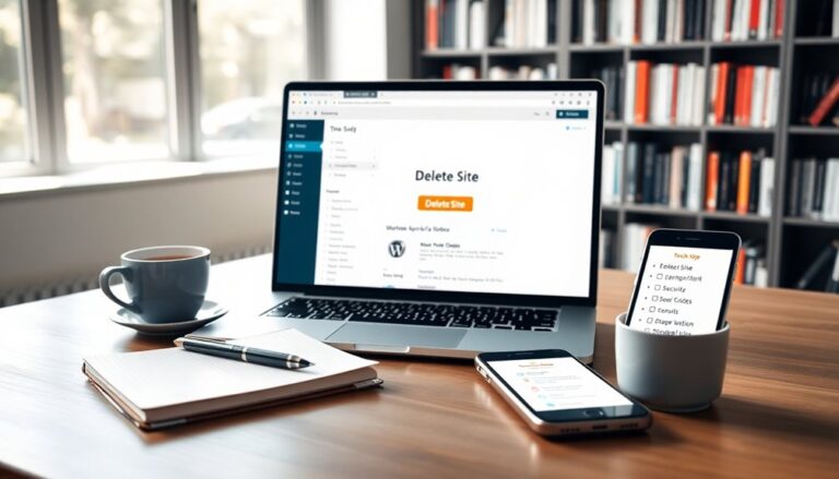 Deleting a WordPress Site Safely: Tips and Tricks