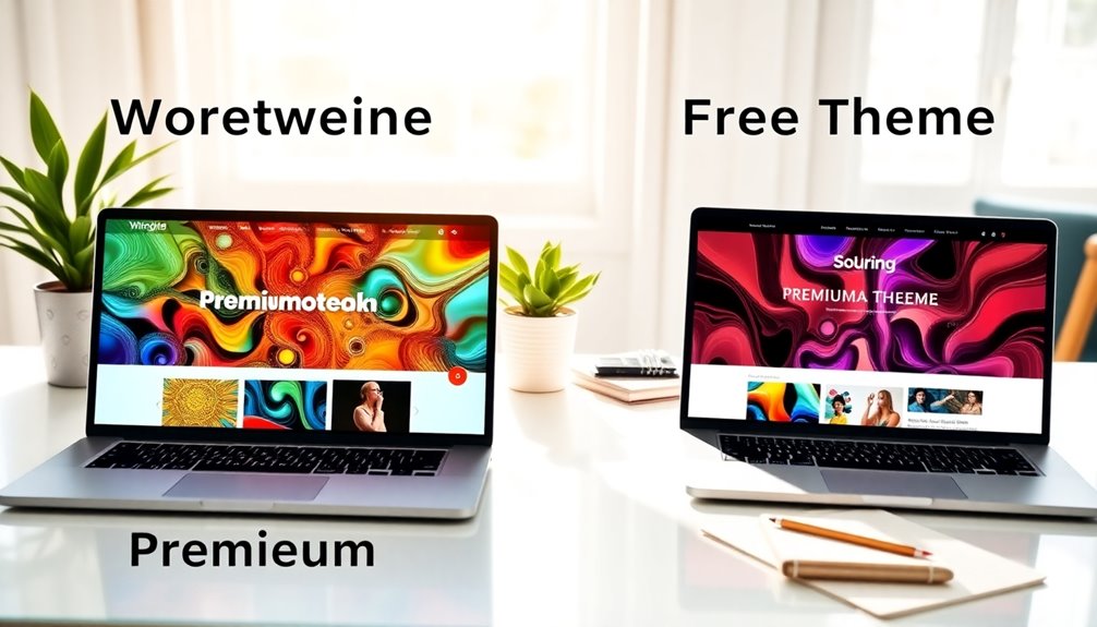 advantages of premium themes