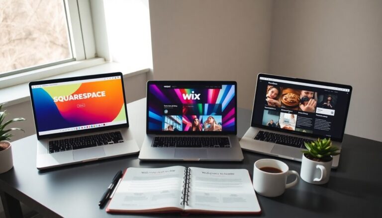 Comparing Squarespace, Wix, and WordPress for Website Creation