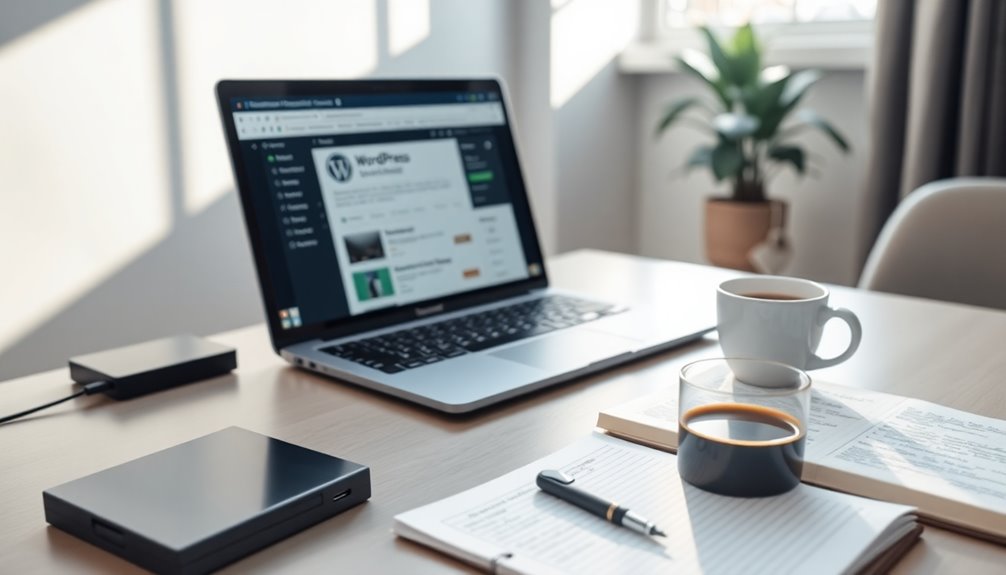 backup your wordpress site