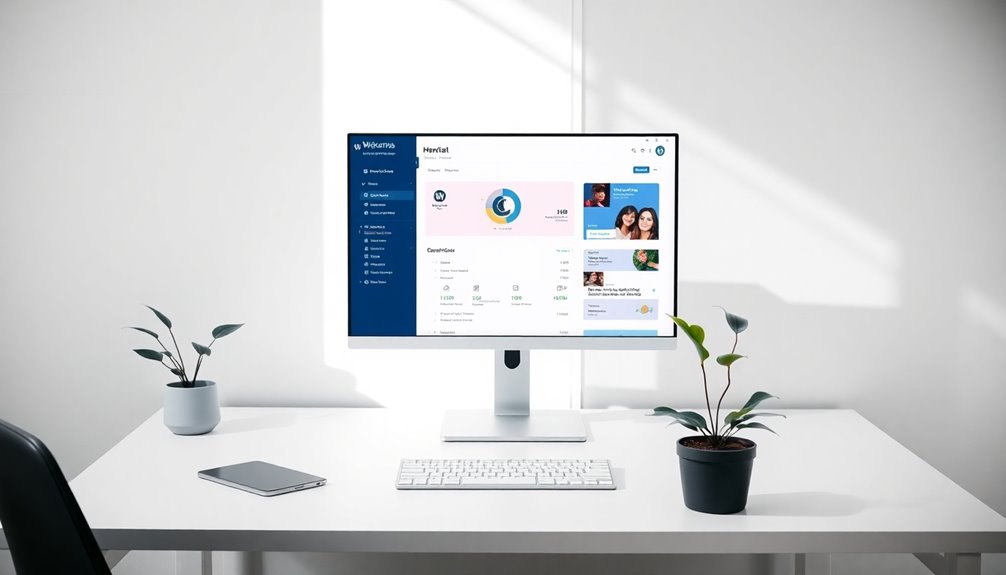 built in features simplify setup