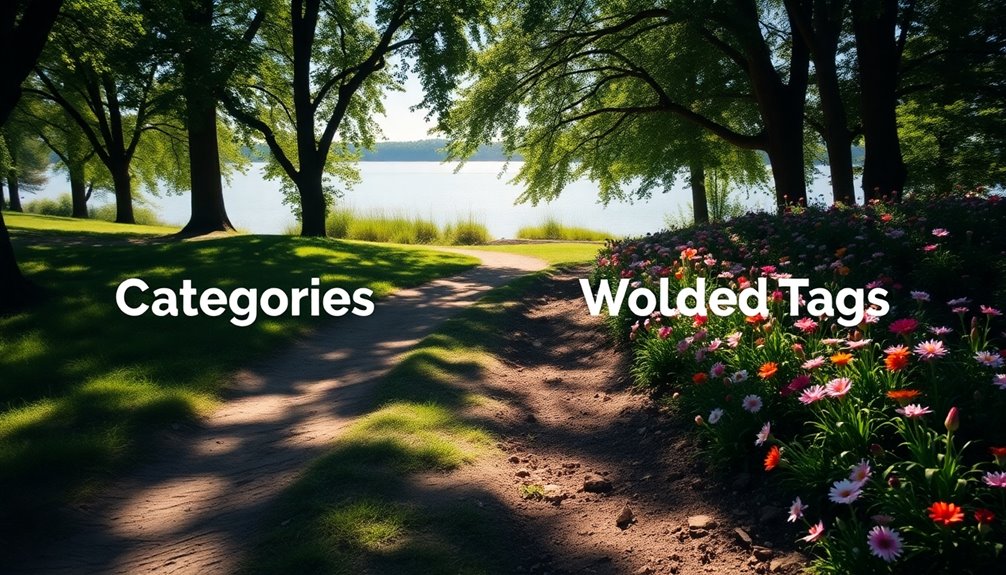 optimize categories and tags