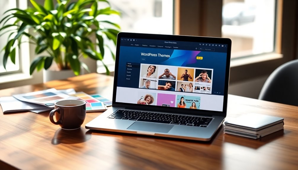 choosing the right website theme