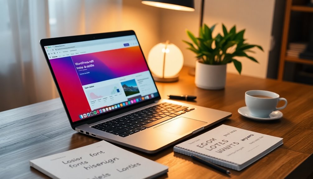 customize colors and fonts