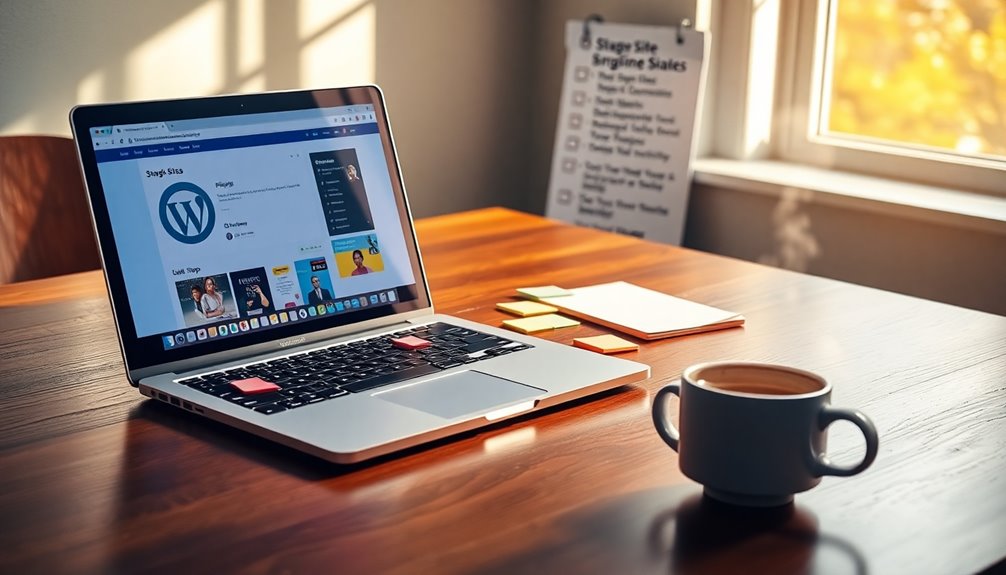 effective staging site setup