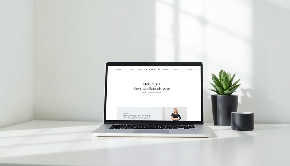 elegant simplified user experience