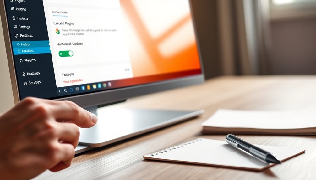enable automatic plugin updates