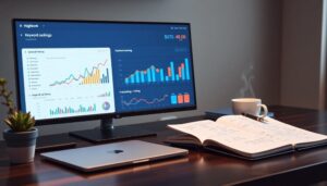 monitoring keyword rankings dashboard