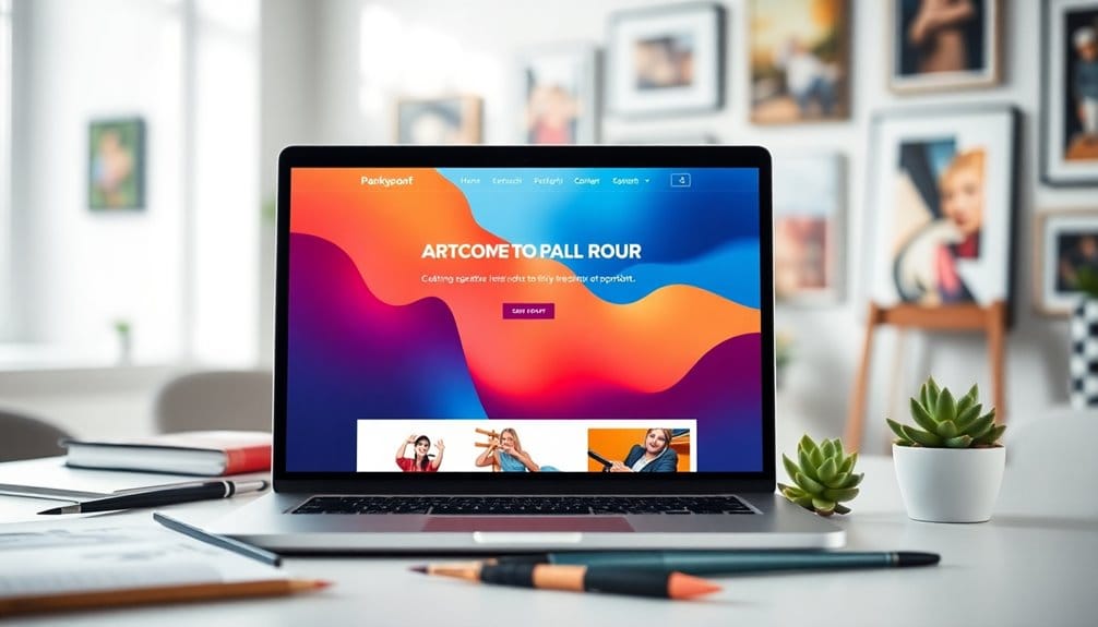 creative one page portfolio themes