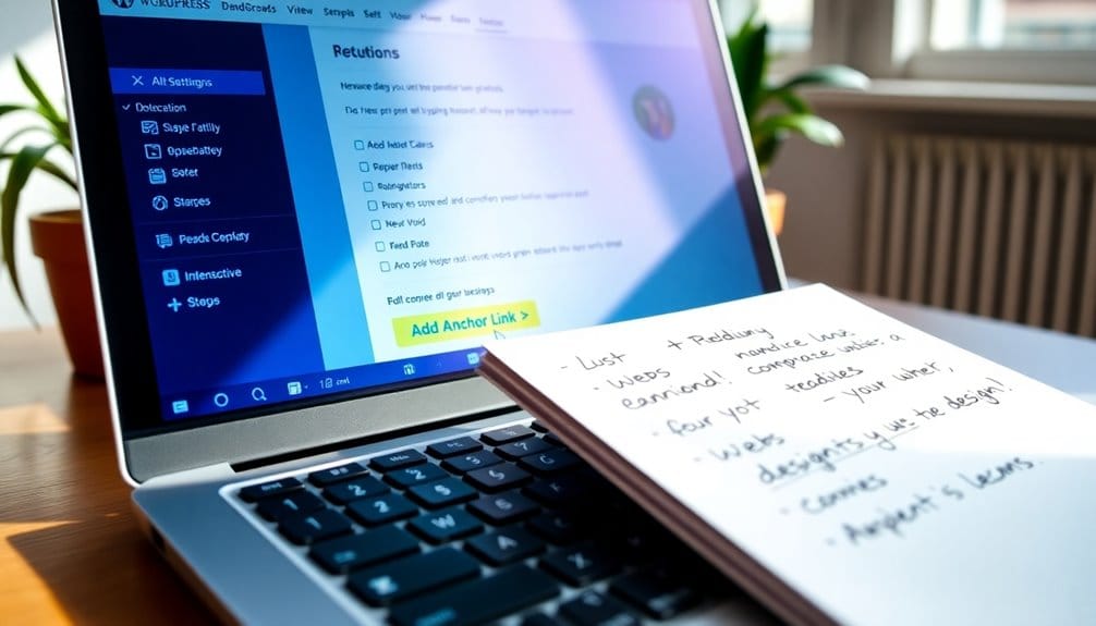 improve wordpress navigation links