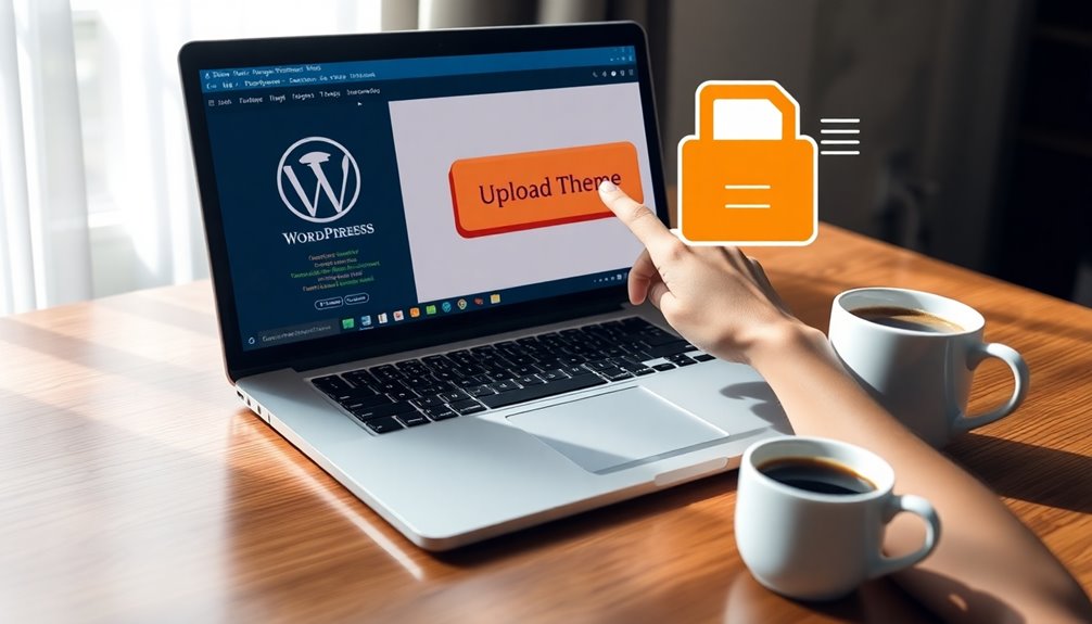 install wordpress theme zip