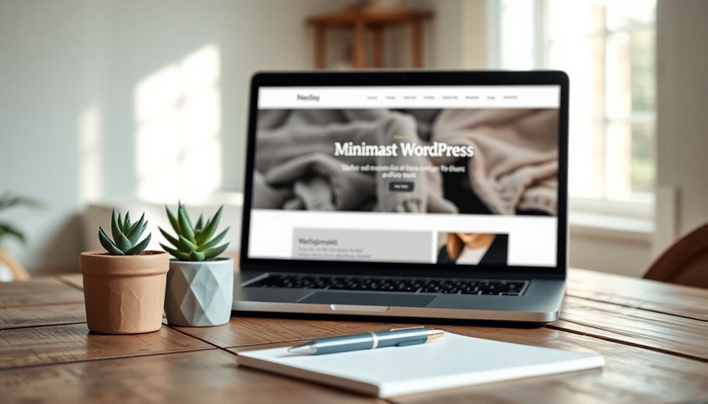 minimalist themes for bloggers