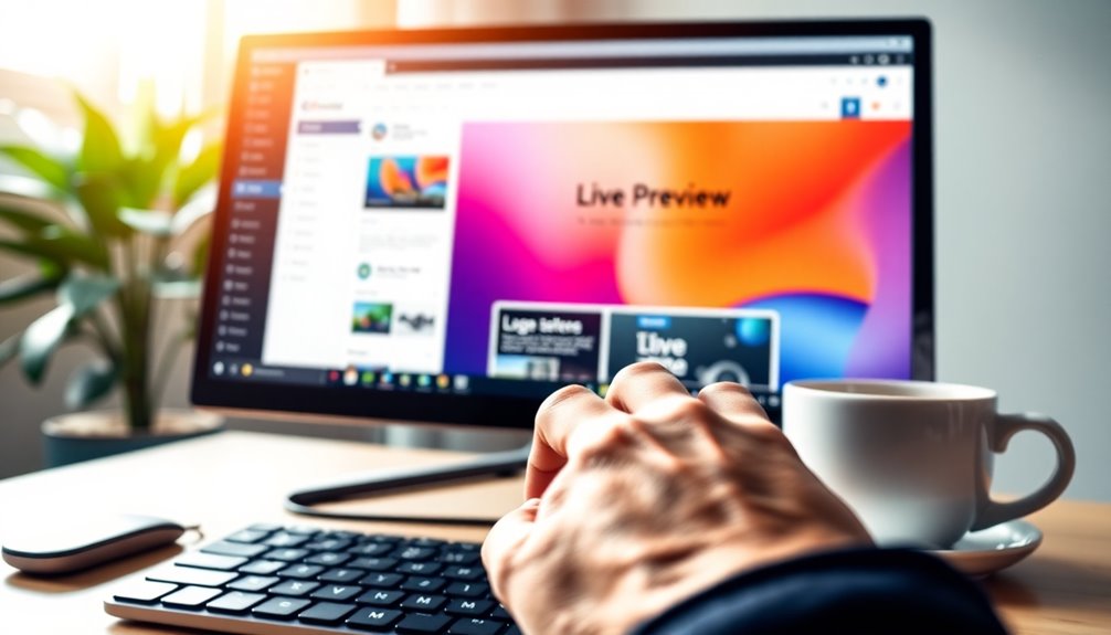 preview wordpress themes live