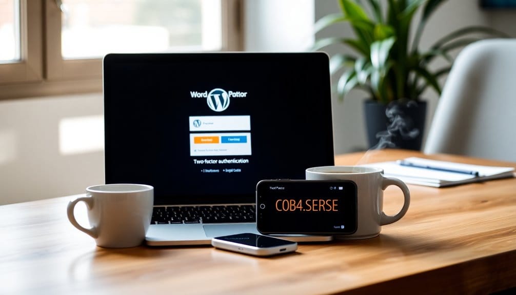 secure wordpress with 2fa