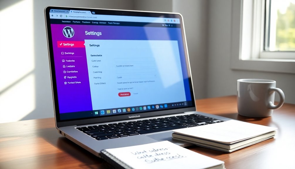 update wordpress site url