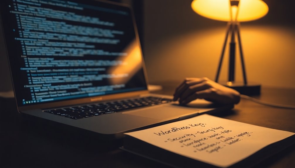 wordpress security key overview